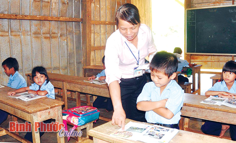 Thắm đượm nghĩa tình ở ngôi trường vùng sâu