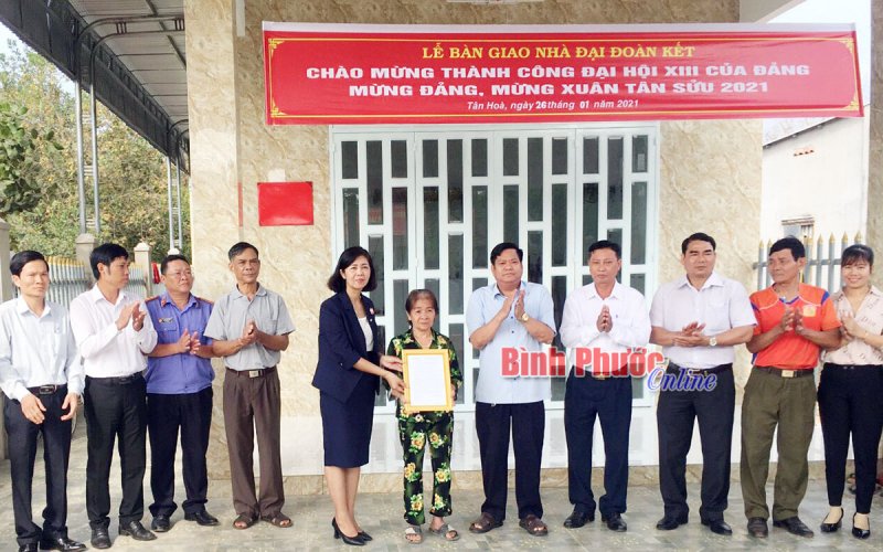 Tân Hòa không còn hộ nghèo