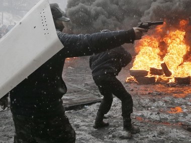 Đụng độ đẫm máu ở Kiev, hơn 100 người thương vong Đụng độ đẫm máu ở Kiev, hơn 100 người thương vong