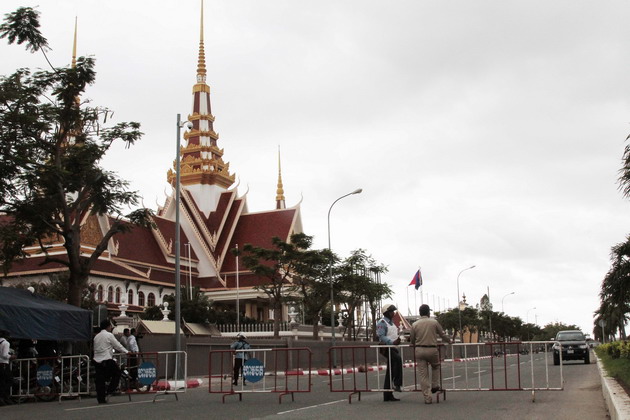 Phát hiện chất nổ trước Tòa nhà Quốc hội Campuchia