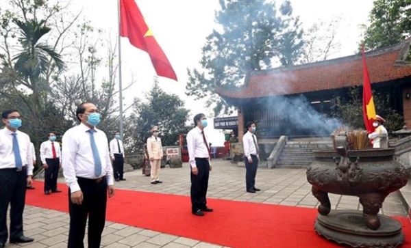 Giỗ Tổ Hùng Vương năm 2020: Thành kính hướng về cội nguồn tiên tổ Giỗ Tổ Hùng Vương năm 2020: Thành kính hướng về cội nguồn tiên tổ