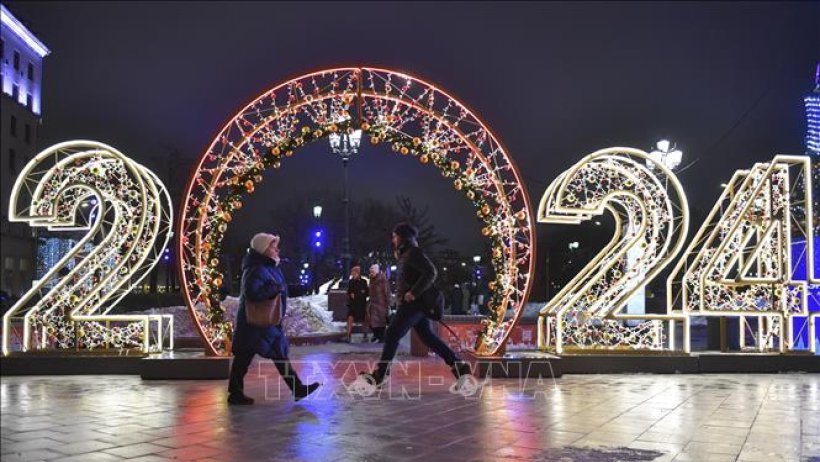 Thế giới chào đón Năm mới 2024