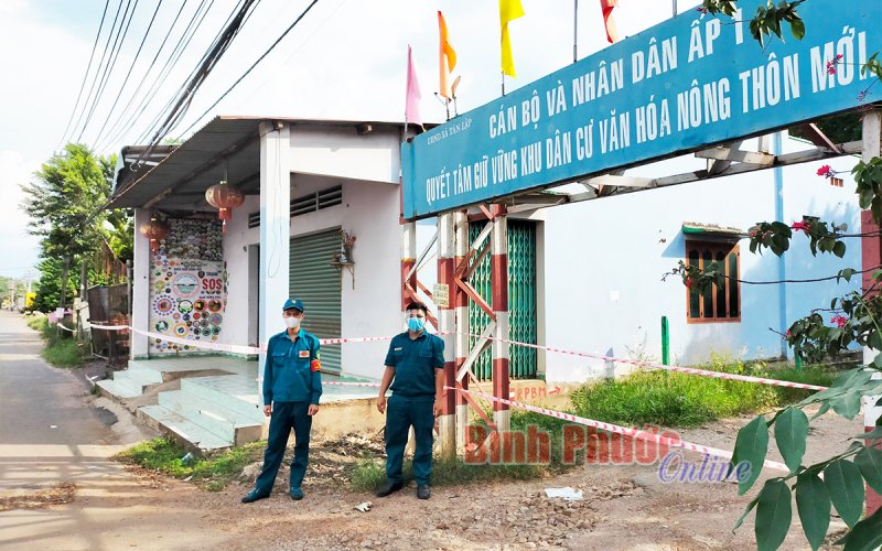 Thêm 1 ca dương tính tại xã Tân Lập, Đồng Phú Thêm 1 ca dương tính tại xã Tân Lập, Đồng Phú