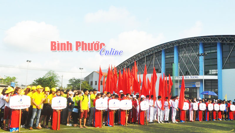 560 vận động viên tham gia hội thao ngành ngân hàng năm 2016 560 vận động viên tham gia hội thao ngành ngân hàng năm 2016