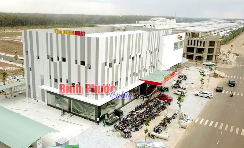 The Gold Mart Đồng Xoài sẽ khai trương ngày 25-1 The Gold Mart Đồng Xoài sẽ khai trương ngày 25-1