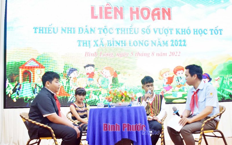 Thiếu nhi DTTS Bình Long vượt khó, học giỏi Thiếu nhi DTTS Bình Long vượt khó, học giỏi