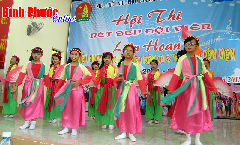 Thiếu niên nhi đồng Bình Phước làm theo lời Bác