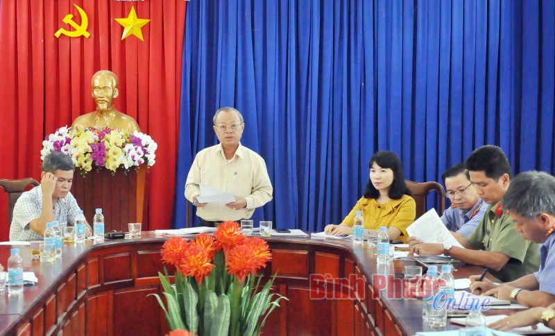 Giám sát thi hành án hình sự tại Đồng Xoài