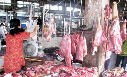 Vận động CNVC, NLĐ tiêu thụ thịt heo ủng hộ nông dân Vận động CNVC, NLĐ tiêu thụ thịt heo ủng hộ nông dân