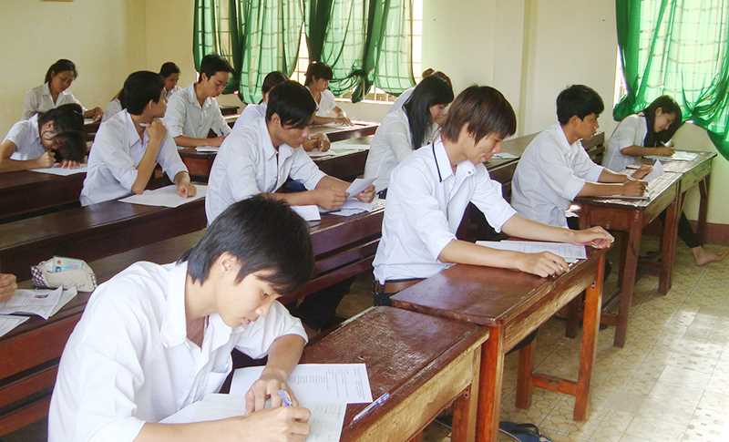 1.235 học sinh lớp 9 đăng ký thi tuyển sinh THPT