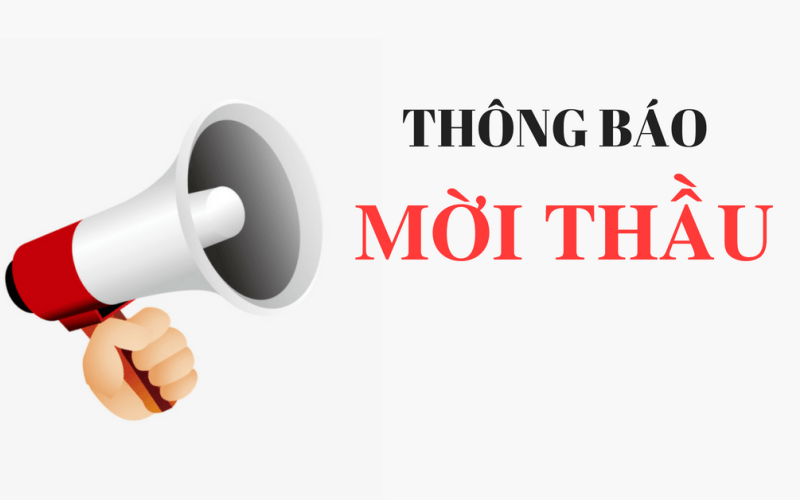 THÔNG BÁO MỜI THẦU
