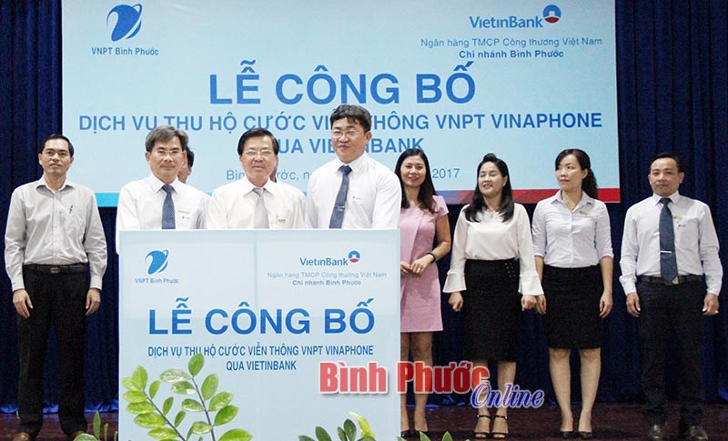 Thu cước viễn thông VNPT Vinaphone qua Vietinbank Thu cước viễn thông VNPT Vinaphone qua Vietinbank