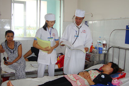 Mức trợ cấp đối với cán bộ y tế luân phiên xuống tuyến dưới