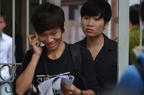 Thí sinh hào hứng với "chủ quyền biển đảo" ở môn địa Thí sinh hào hứng với "chủ quyền biển đảo" ở môn địa