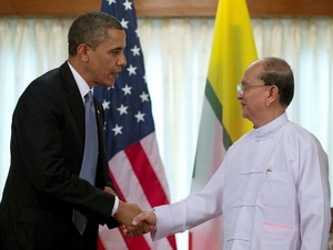 Tổng thống Myanmar bắt đầu chuyến thăm Mỹ lịch sử Tổng thống Myanmar bắt đầu chuyến thăm Mỹ lịch sử