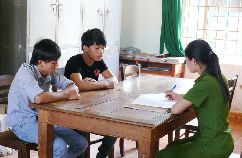 Báo động tình trạng học sinh phạm pháp Báo động tình trạng học sinh phạm pháp