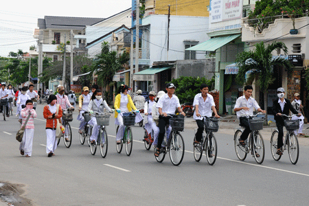 Đảm bảo an toàn giao thông cho học sinh sau tết nguyên đán