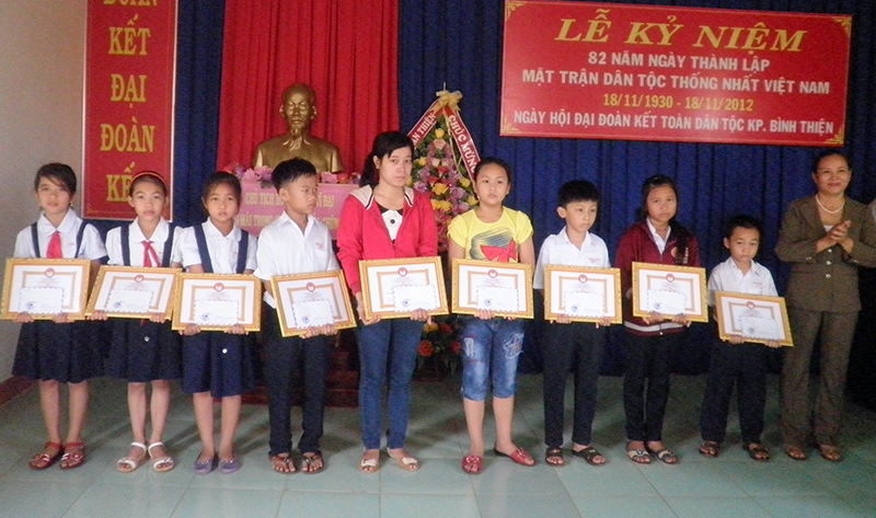 Sôi nổi hoạt động khuyến học ở khu phố Bình Thiện Sôi nổi hoạt động khuyến học ở khu phố Bình Thiện