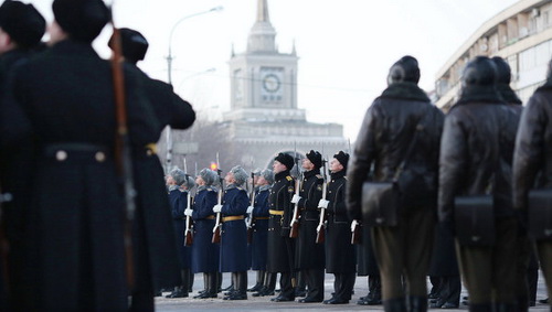 Tổng thống Nga Putin ca ngợi chiến thắng Stalingrad Tổng thống Nga Putin ca ngợi chiến thắng Stalingrad