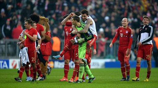 Hạ Juventus 2-0, Bayern đặt một chân vào bán kết Hạ Juventus 2-0, Bayern đặt một chân vào bán kết