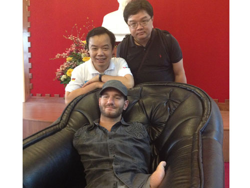 Nick Vujicic đã đến Việt Nam Nick Vujicic đã đến Việt Nam