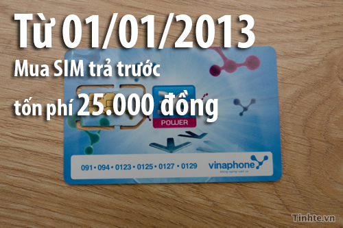 Cước hòa mạng di động trả trước là 25.000 đồng Cước hòa mạng di động trả trước là 25.000 đồng