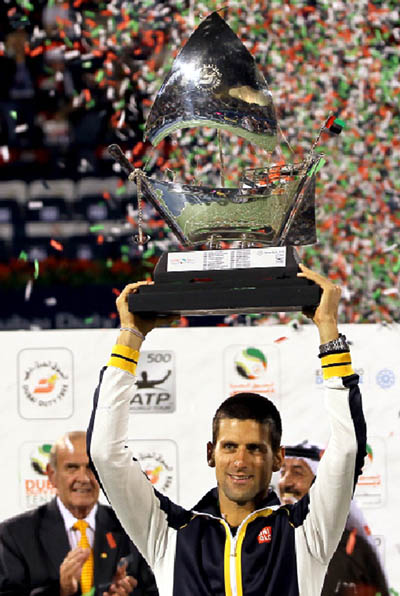 Kết thúc Dubai Open 2013: Chưa ai cản được Djokovic Kết thúc Dubai Open 2013: Chưa ai cản được Djokovic