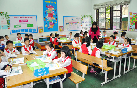 Thực hiện mô hình VNEN năm học 2013-2014