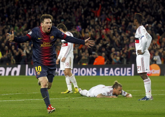 Messi tỏa sáng, Barcelona "hủy diệt" AC Milan Messi tỏa sáng, Barcelona "hủy diệt" AC Milan