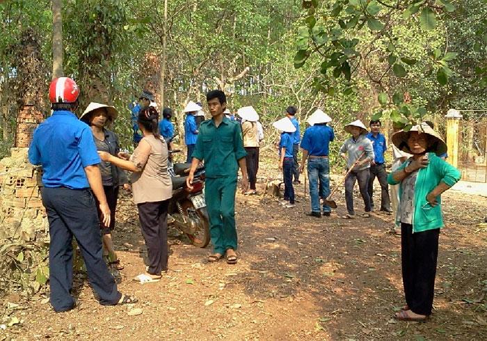 Đoàn thanh niên tập trung 7 nội dung xây dựng nông thôn mới
