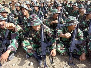Indonesia-Malaysia tiến hành tập trận quân sự chung