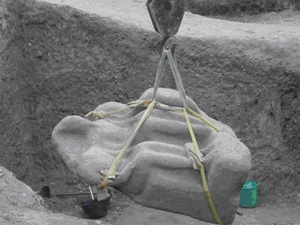 Phát hiện bức tượng Pharaoh Ramsses II tại Ai Cập