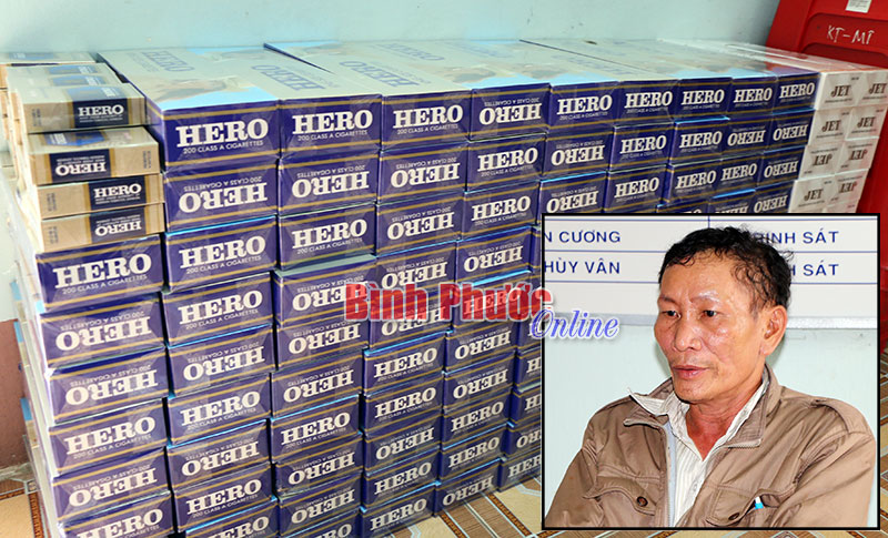Vận chuyển 1.199 gói thuốc lá lậu Vận chuyển 1.199 gói thuốc lá lậu