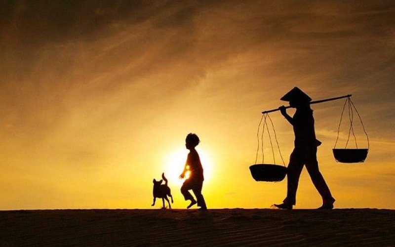 Thương đôi mắt mẹ