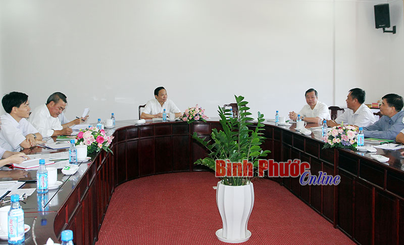 Thường trực Tỉnh ủy làm việc với Công ty cổ phần Tập đoàn Dabaco Thường trực Tỉnh ủy làm việc với Công ty cổ phần Tập đoàn Dabaco