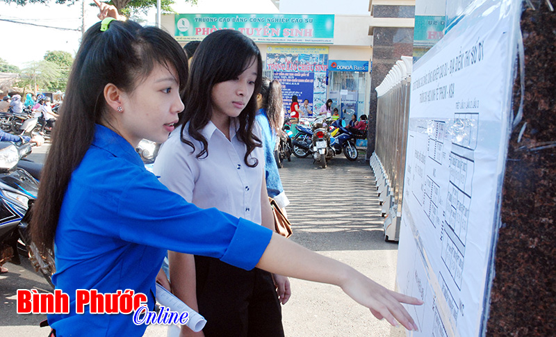 Sĩ tử Bình Phước yên tâm bước vào kỳ thi tốt nghiệp THPT năm 2016 Sĩ tử Bình Phước yên tâm bước vào kỳ thi tốt nghiệp THPT năm 2016