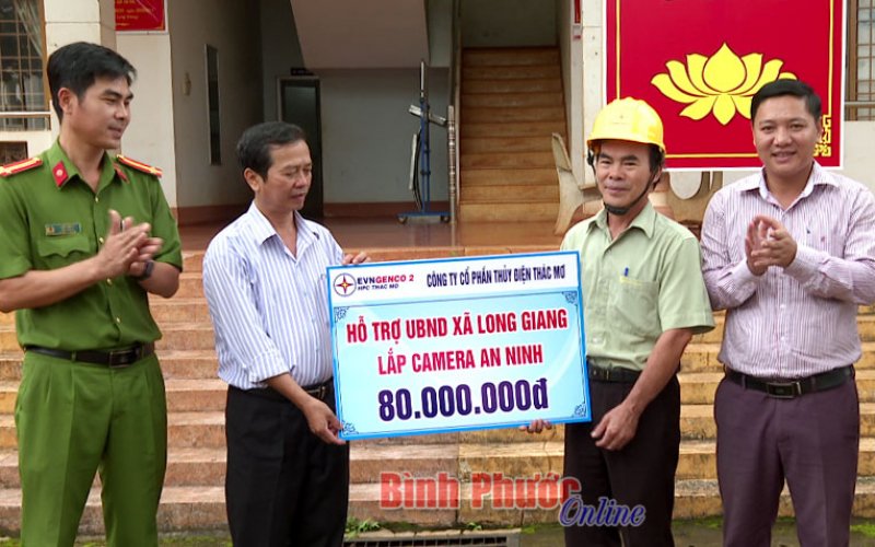 Thủy điện Thác Mơ chung tay vì cộng đồng