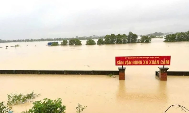 Tích cực khắc phục mưa lũ tại Bắc Giang Tích cực khắc phục mưa lũ tại Bắc Giang