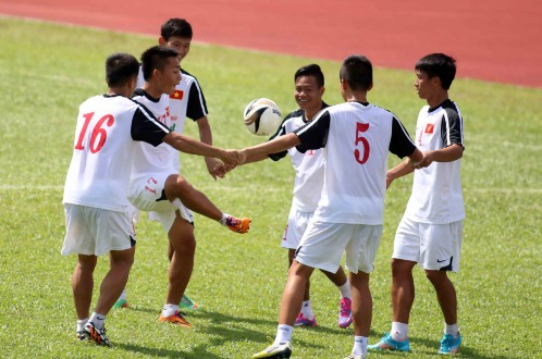 U-19 VN tìm lại nụ cười U-19 VN tìm lại nụ cười