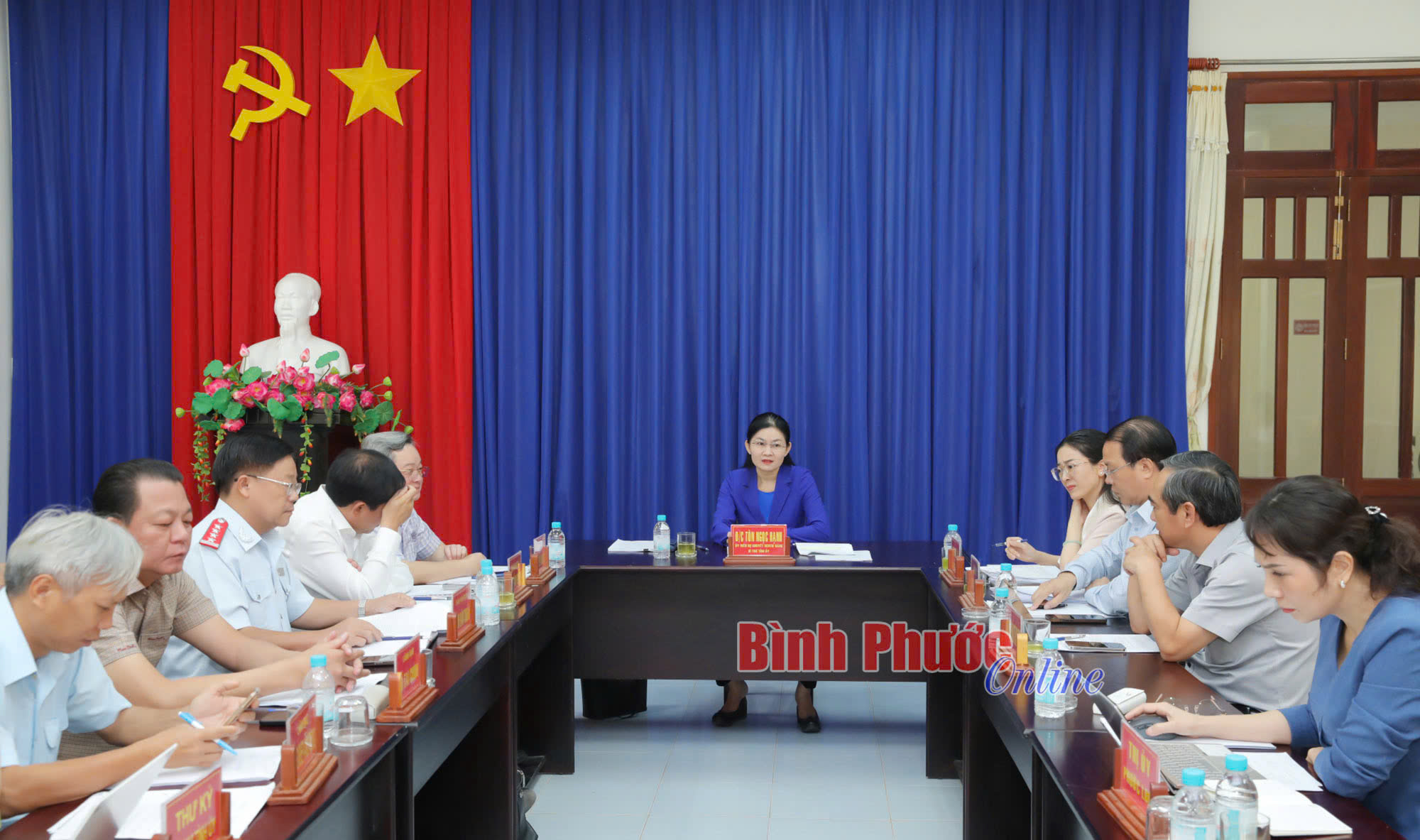 Bí thư Tỉnh ủy Tôn Ngọc Hạnh tiếp công dân định kỳ