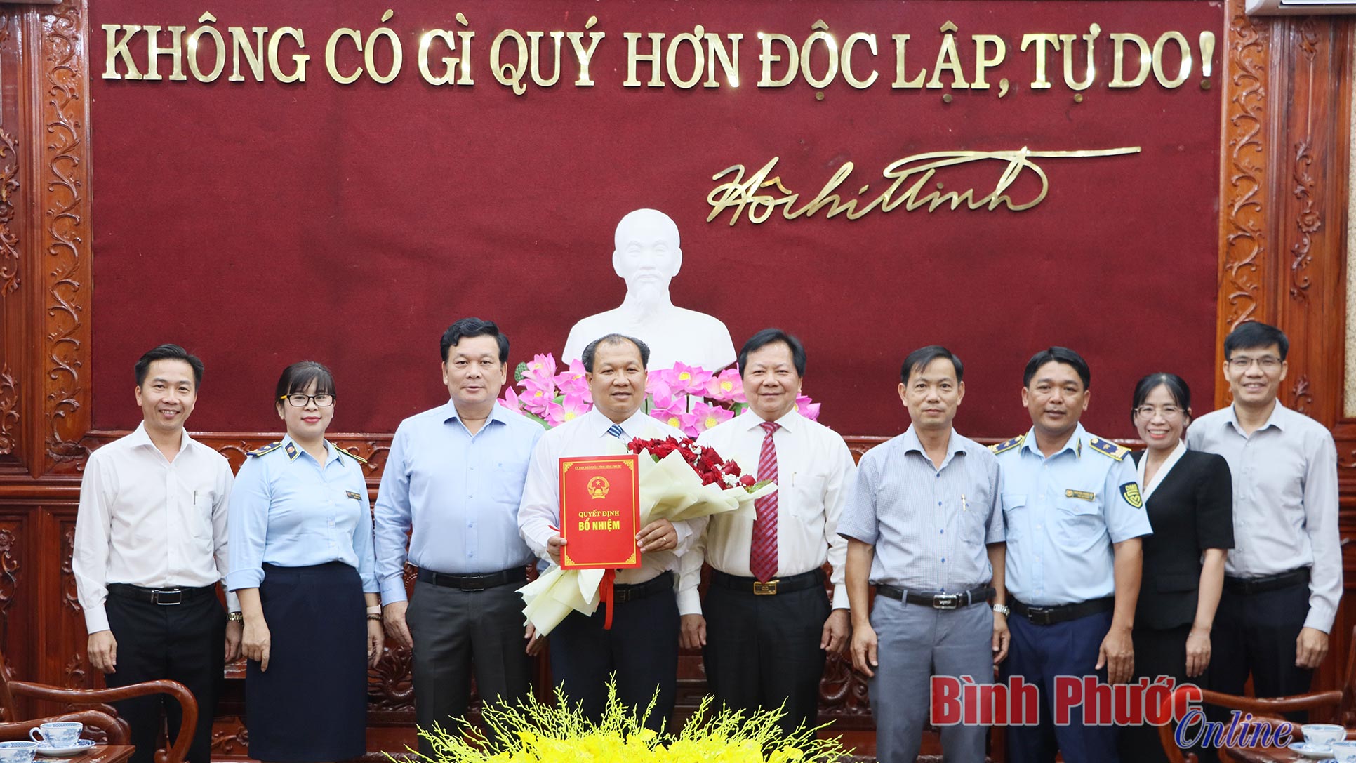 Tiếp nhận, bổ nhiệm ông Vũ Sao Sáng giữ chức Phó Giám đốc Sở Công Thương