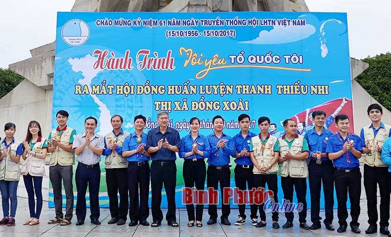 Đồng Xoài ra mắt Hội đồng huấn luyện thanh thiếu nhi