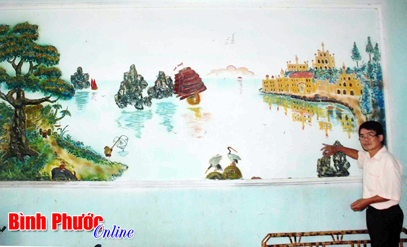 Tranh tường - xu hướng trang trí mới ở Bình Phước