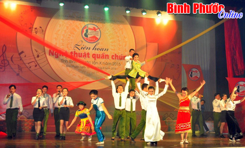 Huyện Bù Gia Mập nhất toàn đoàn liên hoan nghệ thuật quần chúng
