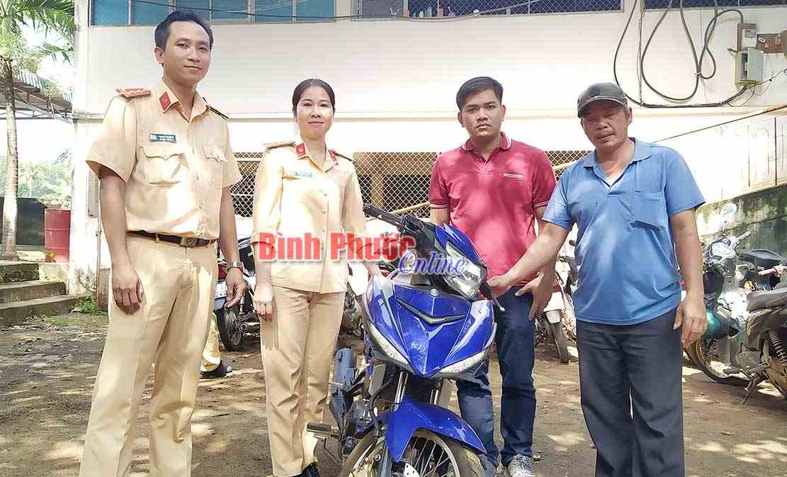 Trao trả phương tiện bị trộm cắp cho chủ tài sản