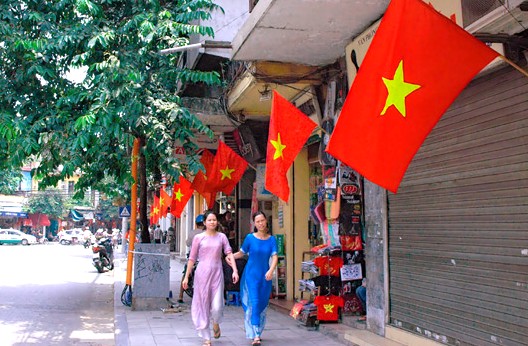 Thông báo treo cờ Tổ quốc Thông báo treo cờ Tổ quốc