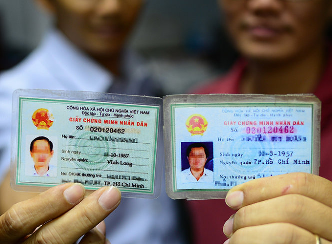 Rắc rối với 7.200 người trùng số CMND