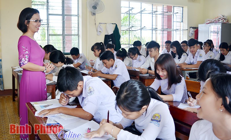 THPT Đồng Xoài - đơn vị dẫn đầu phong trào thi đua dạy giỏi