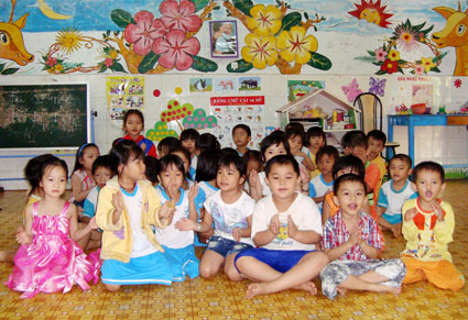 Đẩy mạnh đầu tư trường, lớp mầm non ở các khu công nghiệp