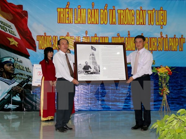Triển lãm bản đồ và tư liệu Hoàng Sa, Trường Sa ở Phú Quý